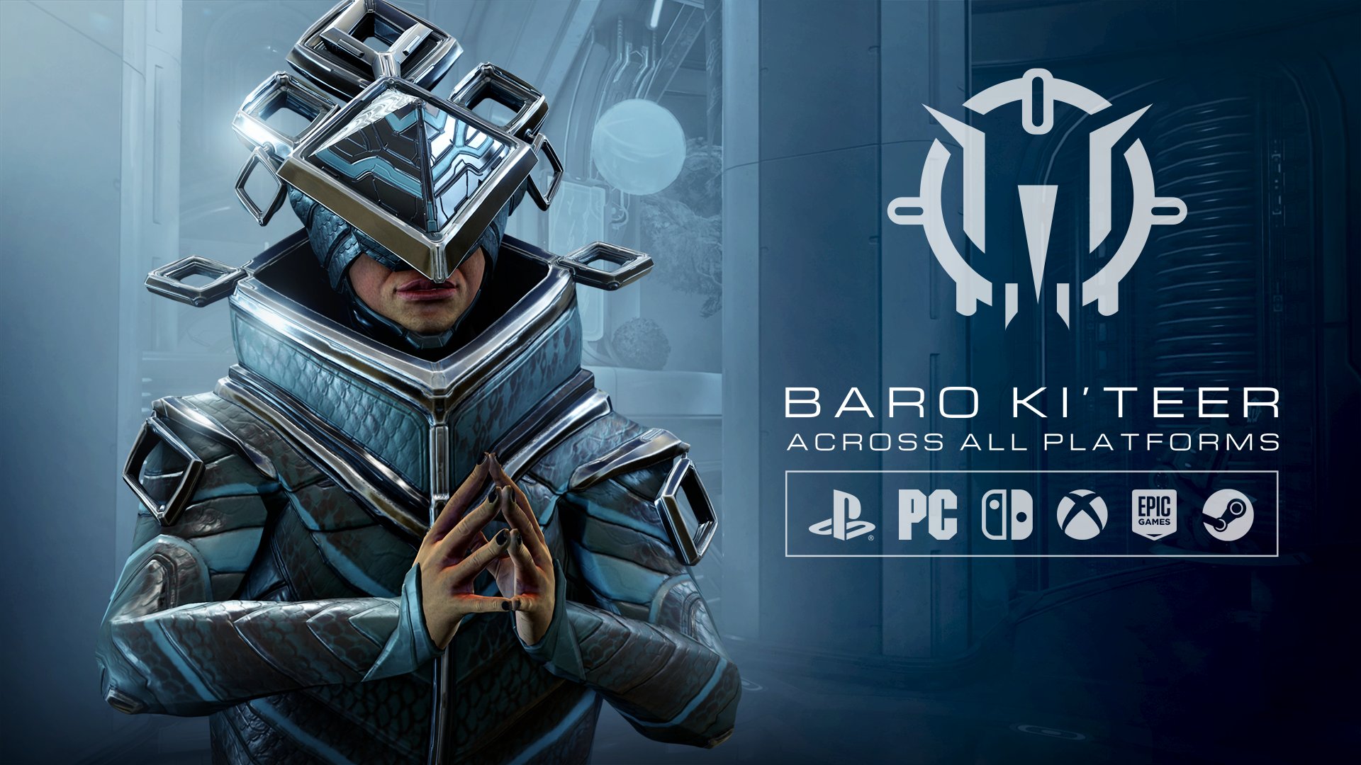 Baro Ki'teer promo banner with platform logos